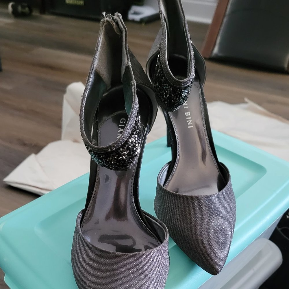 Gianni Bini Strap Ankle Heels